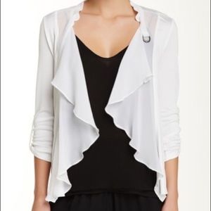 NEW Vertigo Silk Drape Blouse